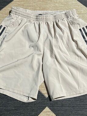 Men's Adidas Performance Elastic-Waist Shorts - Tab